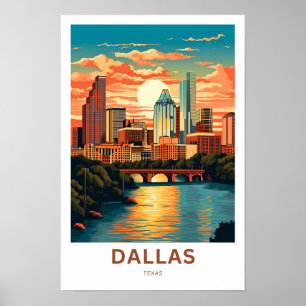 Dallas Texas Viagem Impressão