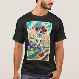 Dalmácia sobre a missão: camiseta de cães de skate