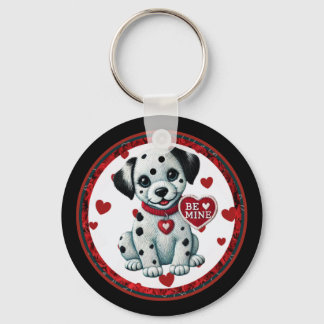 Dalmaciano Puppy Love Chaveiro - Be Mine Namorados