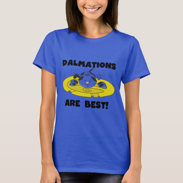 Dalmations é os melhores t-shirt e presentes (Frente)