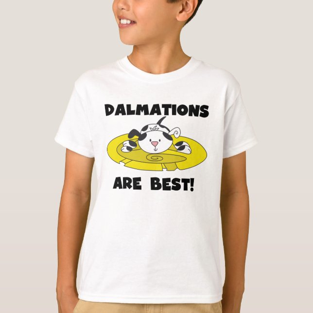Dalmations são a melhor camiseta (Frente)
