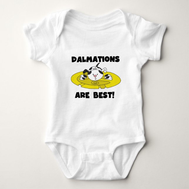 Dalmations são as melhores t-shirts e presentes (Frente)