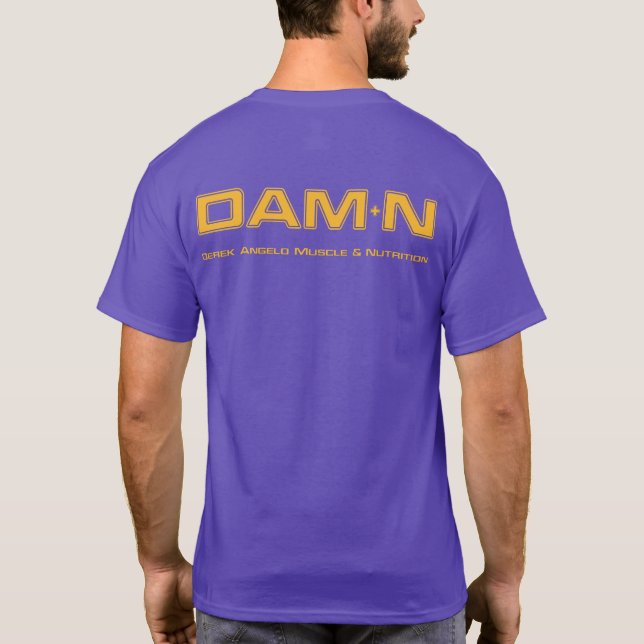 DAM+N Instrução T-Shirt (Verso)