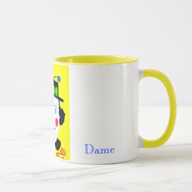 Dama Caneca da pantomima (Direita)