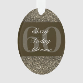 Dama especial personalizada de enfeite 60º