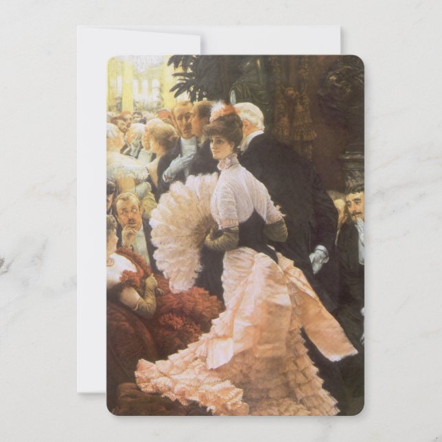 Dama Política de James Tissot, Vice-Vitoriano (Frente)