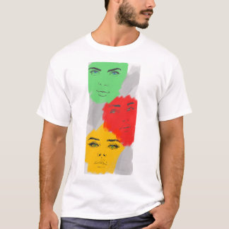 Damas Faces T-Shirt