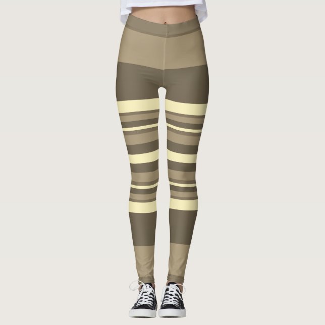 Damas Leggings Vestidas Casuais (Frente)