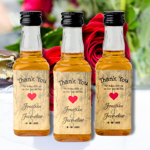 Damasco de Casamento Rústico Obrigado Lembranças R