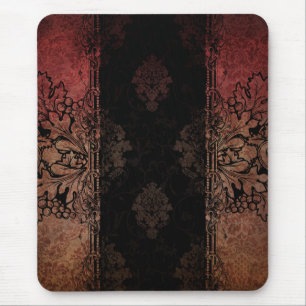 Damasco gravado vintage Mousepad