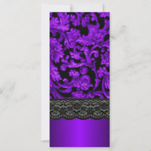 Damasco preto e roxo