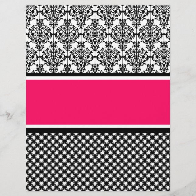 damasco rosa quente (Frente)