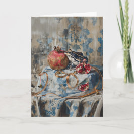 Damask - Cartão de Saudação Dobrado