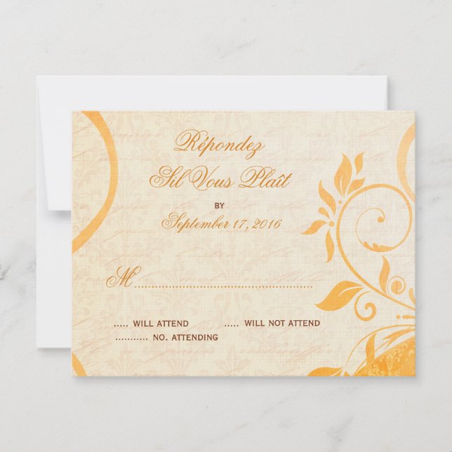 Damask Parisienne - RSVP Marmalade & Fall Spice (Frente)
