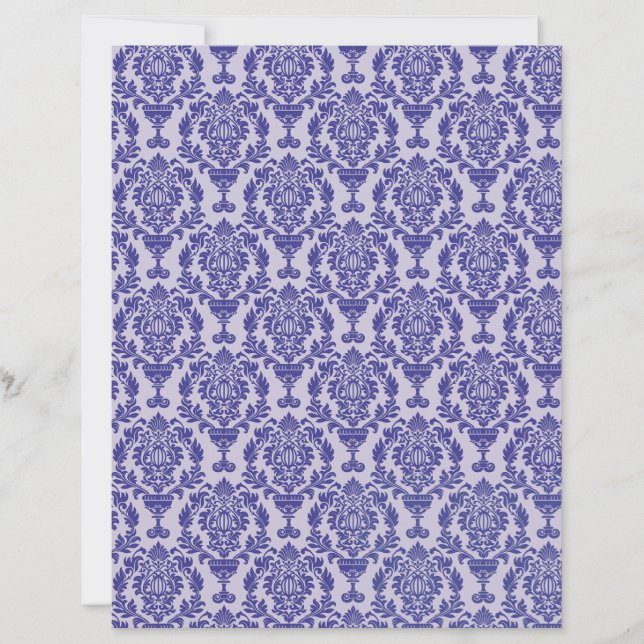 Damask Pattern Paper for crafting (Frente)