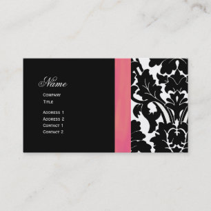 Damask Sophisticate ~ Cartão de visita