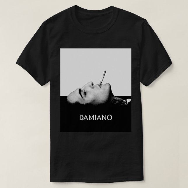 Damiano David Måneskin Classic T-Shirt (Frente do Design)