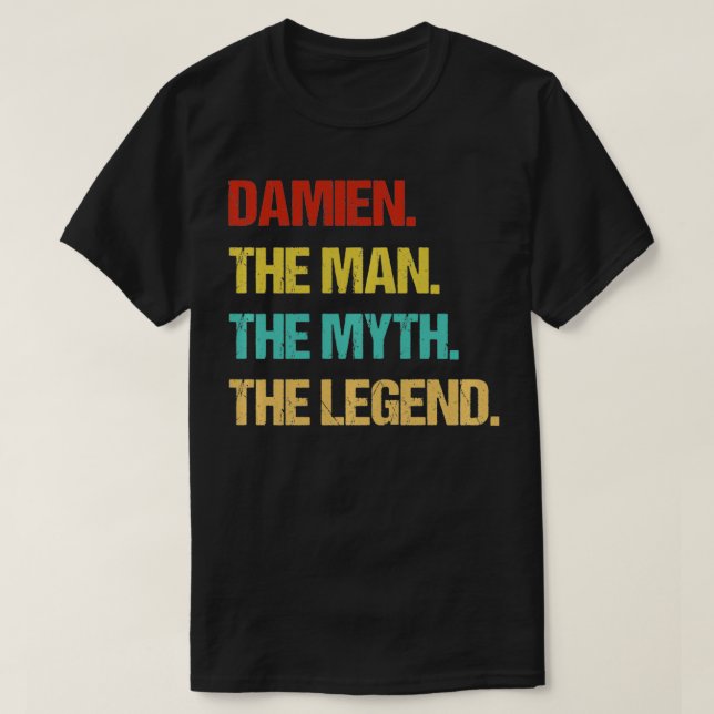 Damien O Homem, O Mito, A Lenda Pullover (Frente do Design)