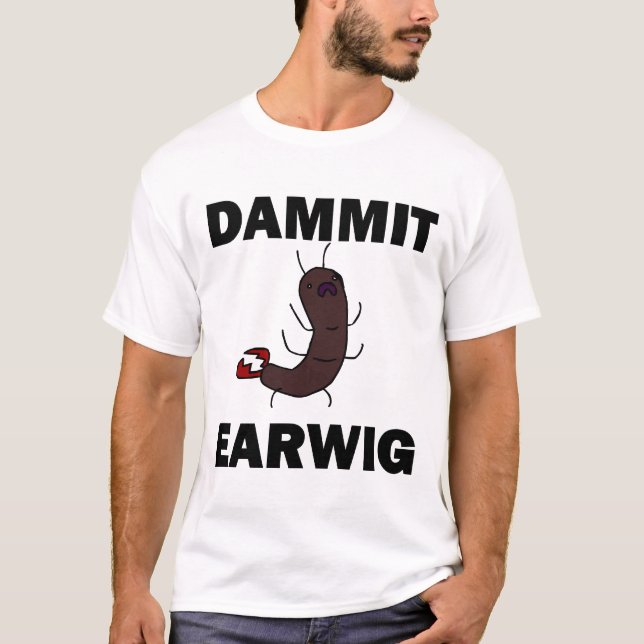 DAMMIT camisa do EARWIG (Frente)