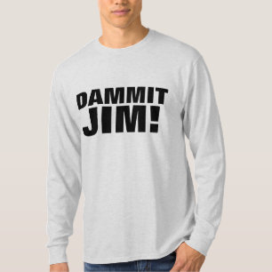 DAMMIT JIM! T-shirts Camisetas Sci-Fi