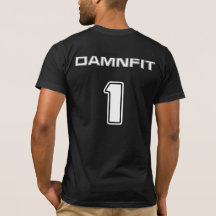 DAMNFIT1 T-Shirt B&W