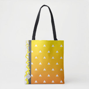 Damon Slayer Kimetsu no Yaiba Zenitsu Tote Bag