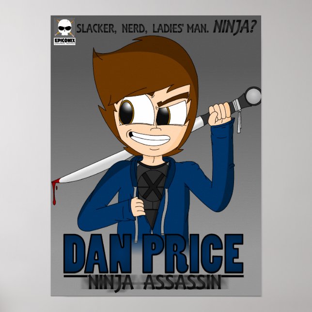 Dan Price: Ninja Assassin Poster (Frente)