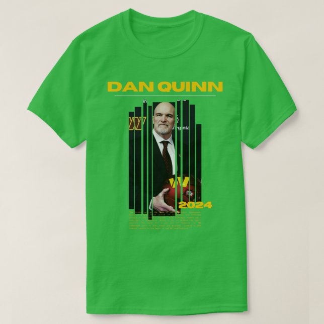 DAN QUINN ERA 2024 COMANDANTES Camisa 1 (Frente do Design)