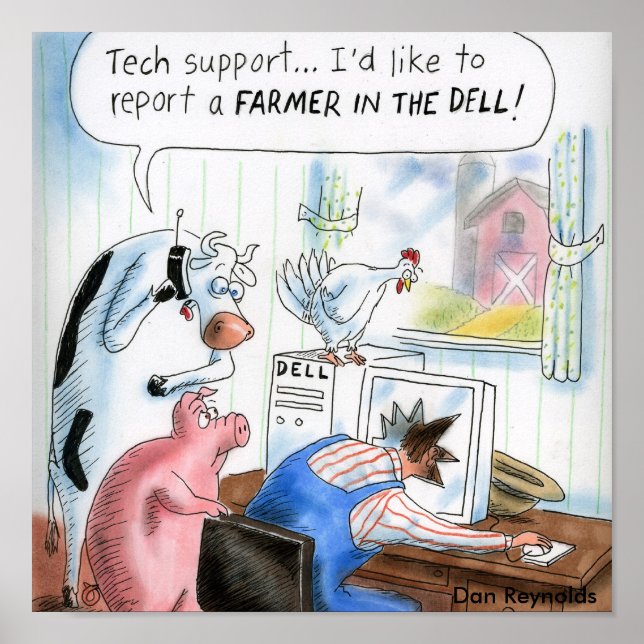 Dan Reynolds | POSTER | Agricultor Da Dell (Frente)