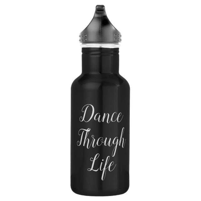 Dança Através Da Garrafa De Água | Presente consid (Direita)