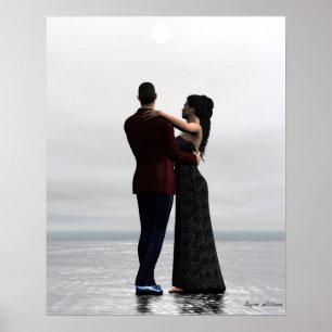 Dança comigo impressão da arte