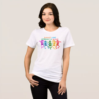 Dança Como Se Ninguém Estivesse Vivo Camiseta Engr