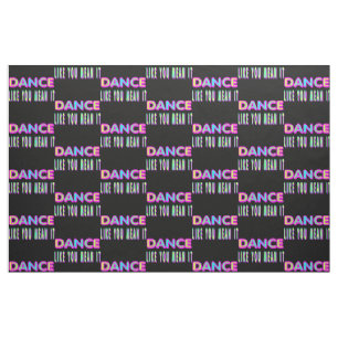 Dança como você meio ele tecido