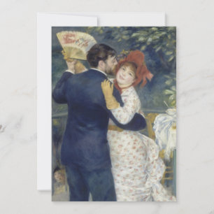 Dança country por Pierre Renoir, Vintage Fine Art