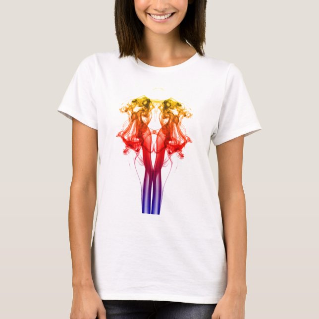 Dança da cor - camisa do fumo (Frente)
