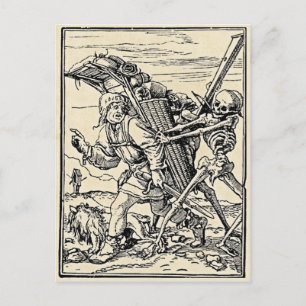Dança da morte, o cartão postal do pedreiro