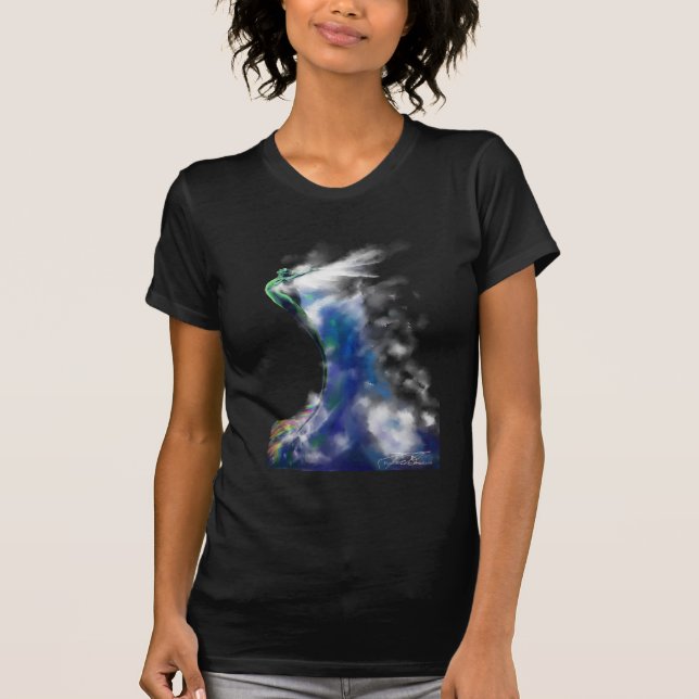 Dança da sereia marinha T-Shirt (Frente)