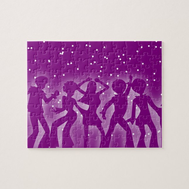 DANÇA DE DISCO 1970s QUEBRA-CABEÇA (Horizontal)
