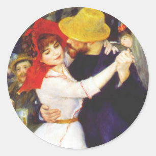 Dança de Renoir em etiquetas de Bougival