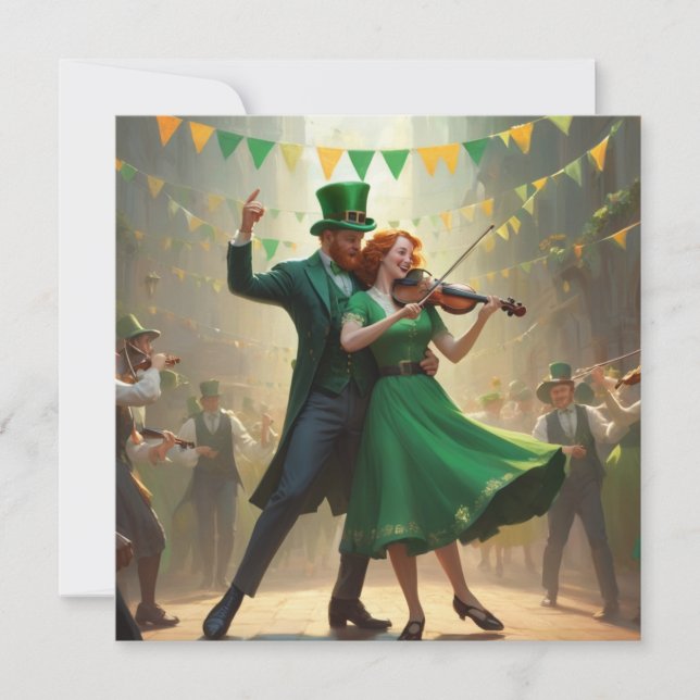 Dança do Dia de São Patrício (Frente)