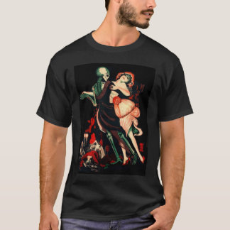 Dança do t-shirt dos homens da morte