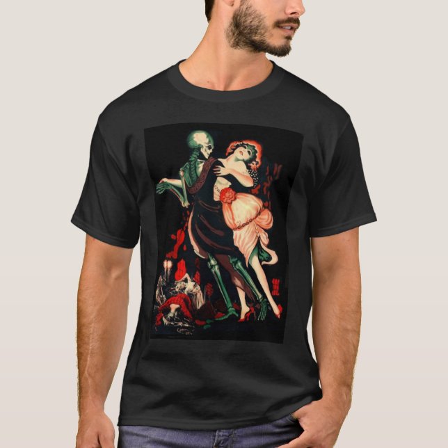 Dança do t-shirt dos homens da morte (Frente)
