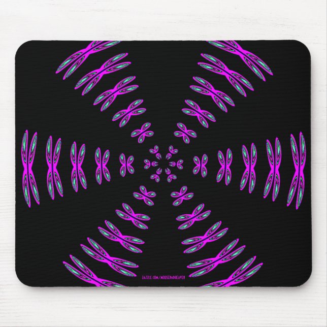 Dança dos anjos Amethyst Mousepad (Frente)