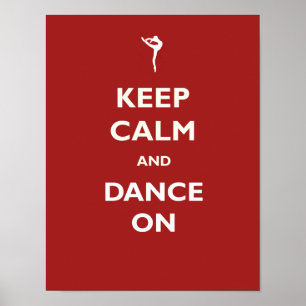 Dança em dançarinos poster ou impressão