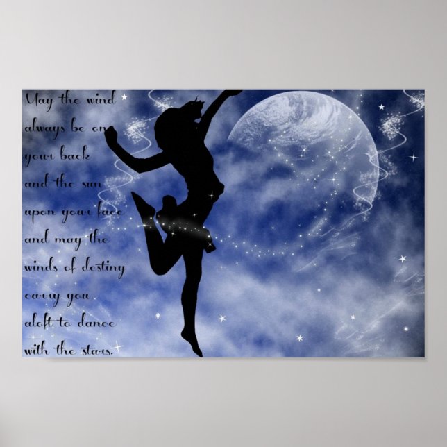 Dança Entre as Estrelas Poster (Frente)