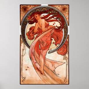 Dança, impressão da arte do vintage nas canvas 2