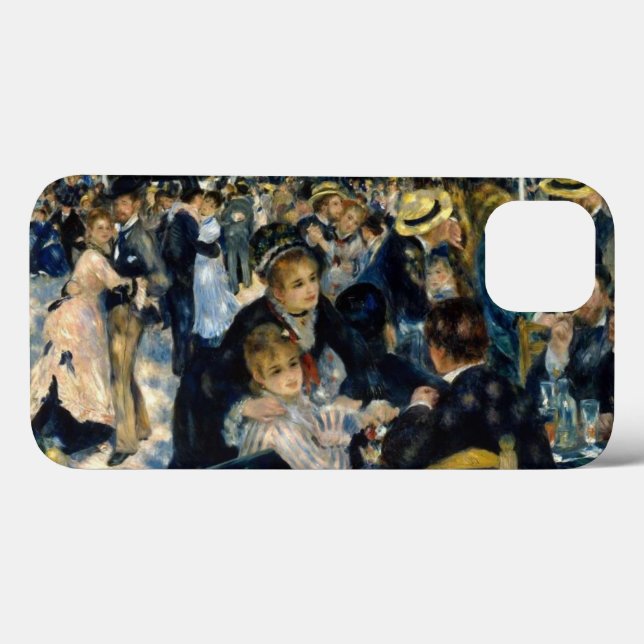 Dança no Le Moulin de la Galette por Renoir (Verso (horizontal))