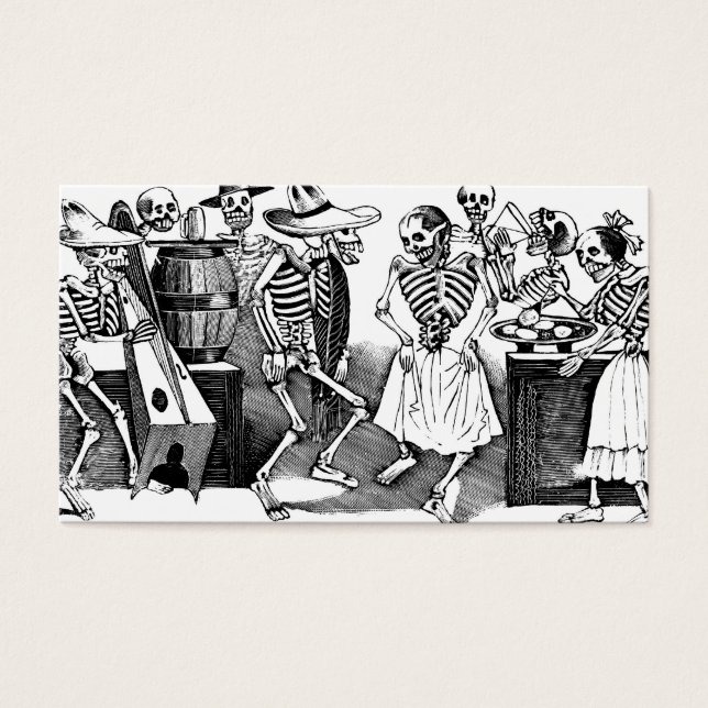 "Dançando o Jarabe no outro mundo" (Frente)