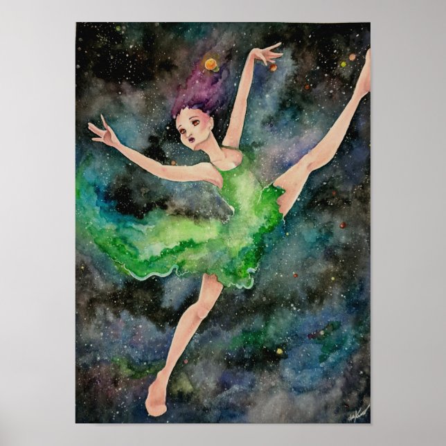 Dançar com o Poster do Universo (Frente)