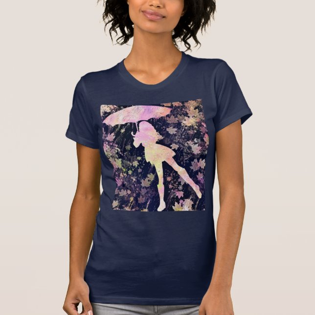 Dançar na Chuva T-Shirt (Frente)
